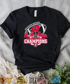 Champion Wisconsin Badgers Logo Las Vegas Bowl City 2022 Shirt