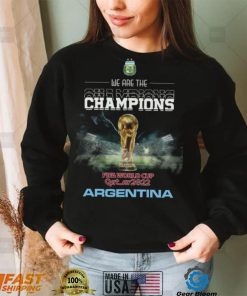 Champions Argentina Shirt, We Are The Champions Shirt