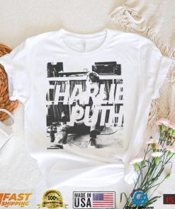 Charlie Puth Record Collection Slim Fit Charlie Puth Style Shirt