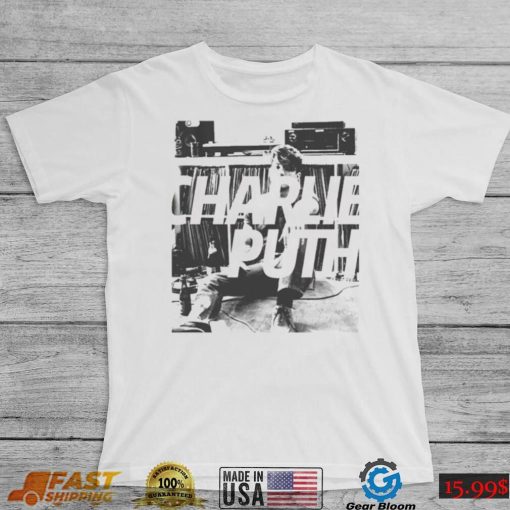 Charlie Puth Record Collection Slim Fit Charlie Puth Style Shirt