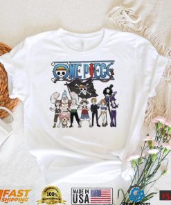 Chibi Design All Characters One Piece Shirt