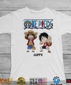 Chibi Luffy One Piece Anime Straw Hat Boy Shirt