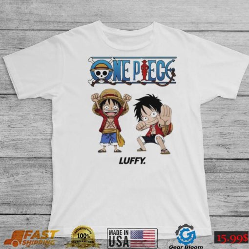 Chibi Luffy One Piece Anime Straw Hat Boy Shirt