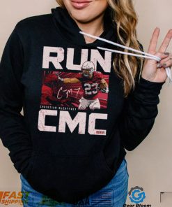 Christian McCaffrey San Francisco 49ers Stiff Arm Signature Shirt