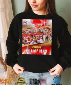 City Chiefs Fanatics Frame The Afc Division Championship Shirt Hoodie