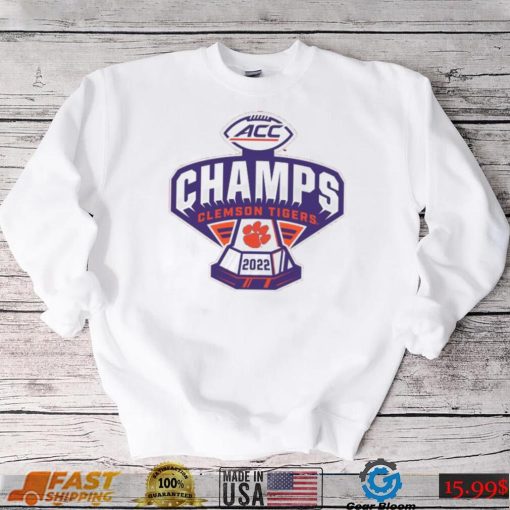 Clemson Tigers 2022 ACC Football Champions Shirt