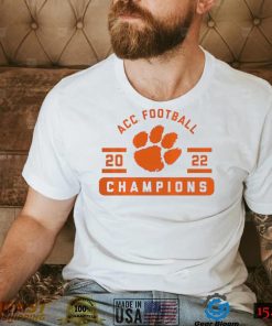 Clemson Tigers Champions ACC Football Conference 2022 Shirt