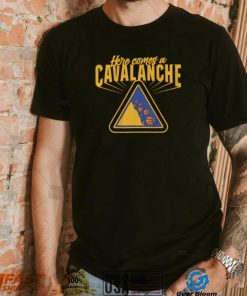 Cleveland basketball here comes a Cavalanche sport shirt