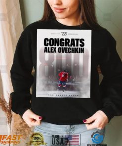 Congrats Alex Ovechkin Boo career goals shirt