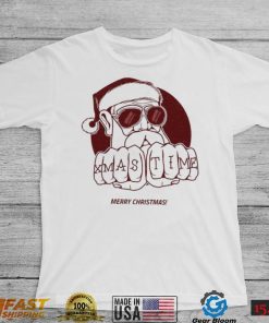 Cool Santa Design Merry Christmas Shirt