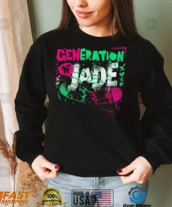 Cora Jade Broken Skateboard Generation of Jade shirt