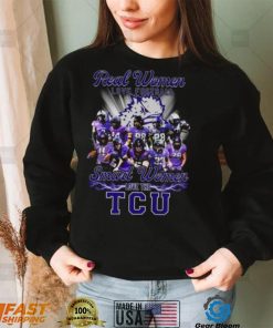 Real Women love football smart Women love the TCU Horned Frogs team 2022 shirt