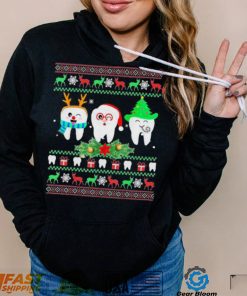 Dental Hygienist Dentist Ugly Christmas Sweater Dentist Design Shirt