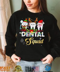 Dentist Hygienist Christmas Dental Squad Shirt