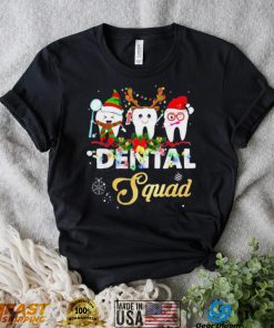 Dentist Hygienist Christmas Dental Squad Shirt