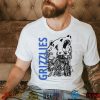 Distressed Grizzly Bear Sports Or Workout Design Memphis Grizzlies Shirt