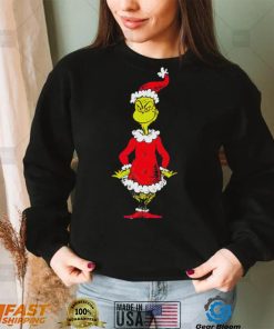 Dr Seuss Grinch Santa art shirt