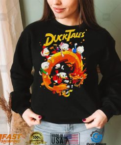 Dragon Fire Hurican Sima Well Disney Donald Ducktales Shirt