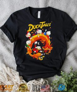 Dragon Fire Hurican Sima Well Disney Donald Ducktales Shirt