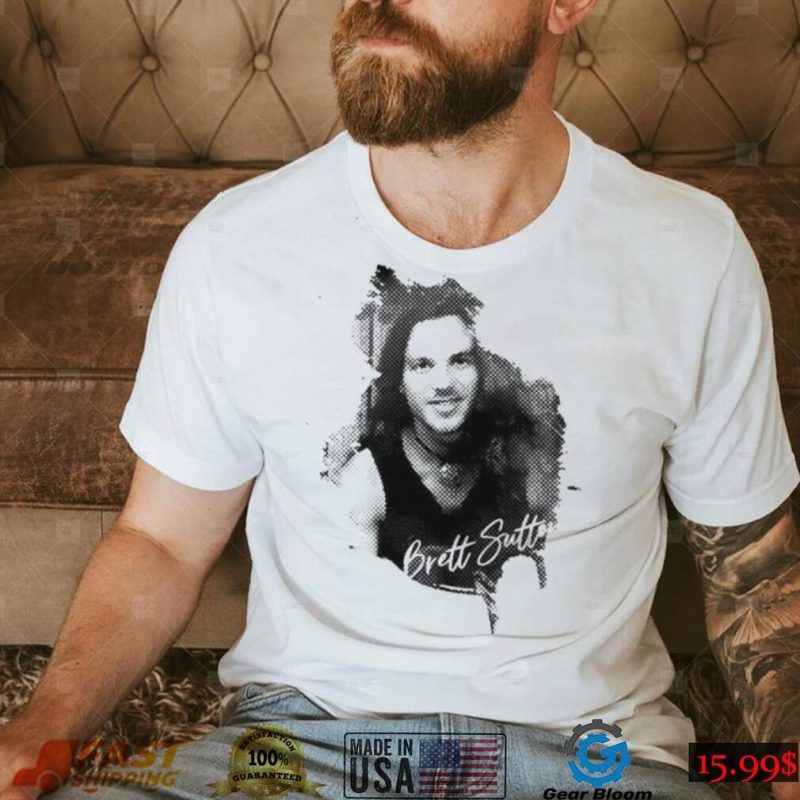 Drawing Of Professor Brett Sutton Shirt