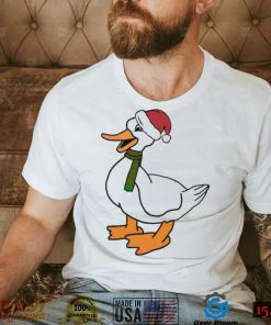 Duck Christmas Funny Santa Duck Shirt