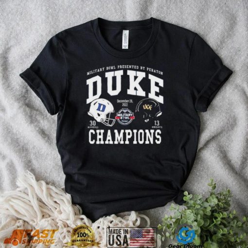 Duke Blue Devils Military Bowl 2022 Champions Shirt