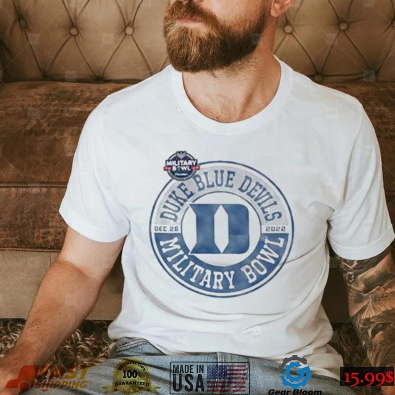 Duke Football 2022 Military Bowl Shirt