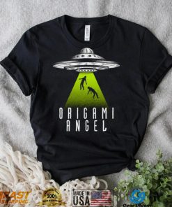 Origami angel UFOs t shirt