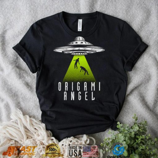 Origami angel UFOs t shirt