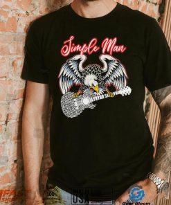Eagle Simple Man Lynyrd Skynyrd Guitar T shirt