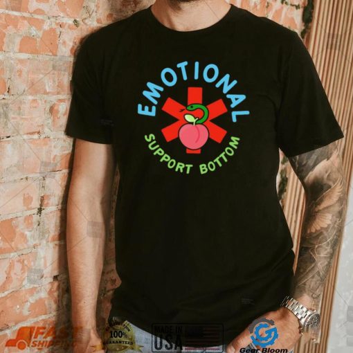 Emotional Support Bottom logo shirt