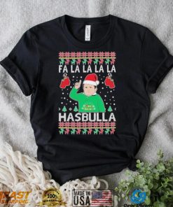 Fa la la Hasbulla ugly christmas 2022 shirt