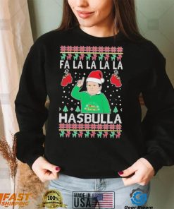 Fa la la Hasbulla ugly christmas 2022 shirt