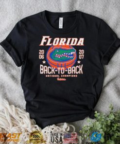 Florida Gators Back To Back Basketball Champs Shirt