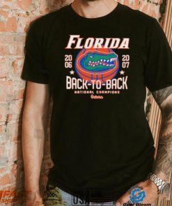 Florida Gators Back To Back Basketball Champs Shirt