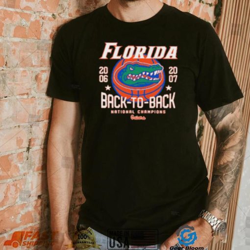 Florida Gators Back To Back Basketball Champs Shirt