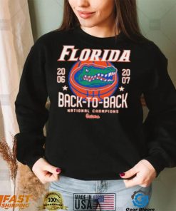 Florida Gators Back To Back Basketball Champs Shirt