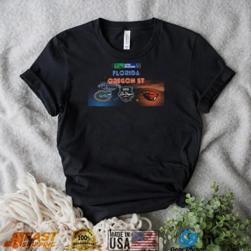 Florida Gators Vs Oregon State Beavers 2022 Las Vegas Bowl Gators Breakdown Shirt