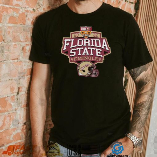 Florida State 2022 Cheez it Bowl Helmet Shirt