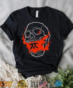 Fnatic X Luciaelvereth skull logo shirt