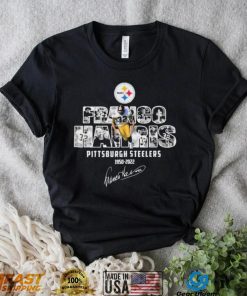 Franco Harris Pittsburgh Steelers 1950 2022 Signatures Shirt