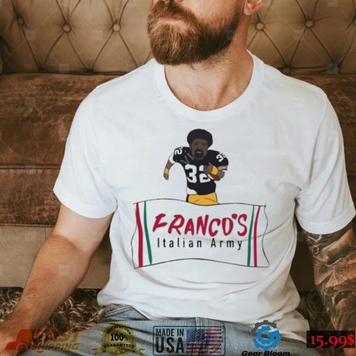 Franco Harris franco’s italian army shirt