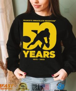 Franco’s Immaculate Reception – 50 Years 1972 2022 Signature shirt