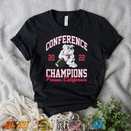 Fresno State Bulldogs 2022 Conference Champions Fresno, California Shirt