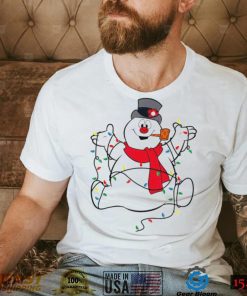 Frosty The Snowman Chirstmas Lights shirt