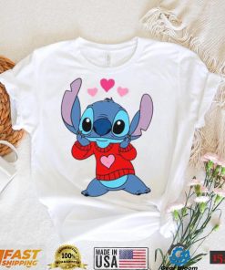 Funny Stitch in Love Valentines Day T Shirt