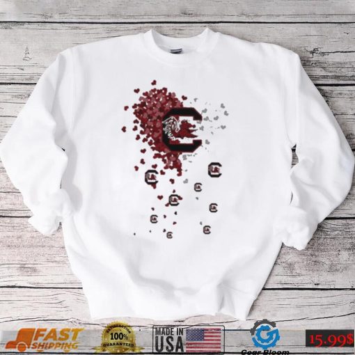 Gamecocks Heart Shirt