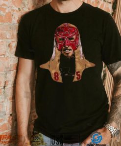 George Kittle San Francisco Luchador Mask Portrait Signature Shirt