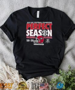 Georgia Bulldogs Undefeated Perfect Season 2022 Sec Football Champions 50 30 Shirt