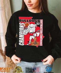 Georgia Bulldogs mascot Southeastern Conference Champions 2022 shirt